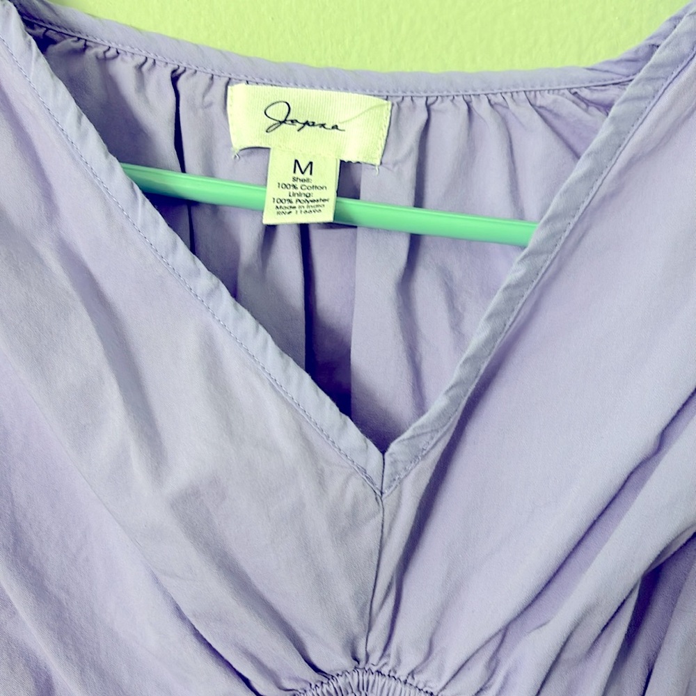 Purple Ruffled Dress - Picture 2 of 3